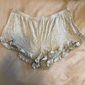 Ruffled Lounge Shorts